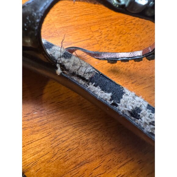 Size 38 (US Size 7.5/8) Giuseppe Zanotti Houndstooth Gemmed Jewled Heels - Picture 5 of 7